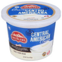 Los Altos Sour Cream, Natural, Central American - 15 Ounce