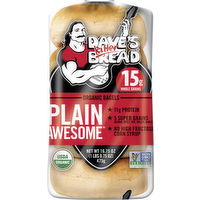 Daves Killer Bread Plain Awesome Bagels 16.75 oz - 16.75 Ounce