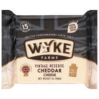 Wyke Farms Cheese, Cheddar, Vintage Reserve - 7 Ounce