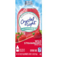 Crystal Light Sugar Free Wild Strawberry Powdered Drink Mix - 1.1 Ounce