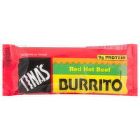 Tina's Red Hot Beef Burrito - 4 Ounce