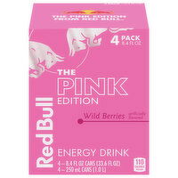 Red Bull Wild Berries Energy Drink - 4 Each