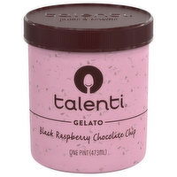 Talenti Gelato, Black Raspberry Chocolate Chip - 1 Pint