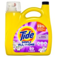 Tide Simply, Berry Blossom, 117 Ounce