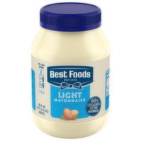 Best Foods Mayonnaise, Light - 30 Fluid ounce