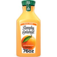 Simply Pulp-Free Orange Juice Bottle - 76 Fluid ounce