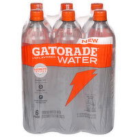 Gatorade Water, Unflavored, 6 Each