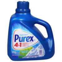 Purex Detergent, Mountain Breeze, 4 in 1 - 150 Fluid ounce