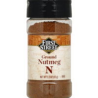 First Street Nutmeg, Ground, 3.3 Ounce