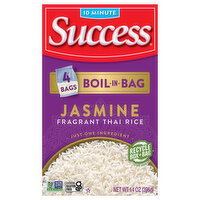 Success Thai Rice, Fragrant, Jasmine, Boil-in-Bag