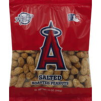 Hampton Farms Peanuts, Roasted, Salted - 12 Ounce