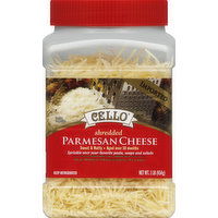 Cello Shredded Cheese, Parmesan, 16 Ounce