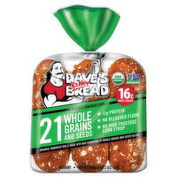 Daves Killer Bread 21 Whole Grain Sandwich Roll - 18 Ounce