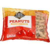 First Street Peanuts, Roasted & Salted - 16 Ounce