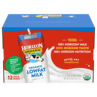 Horizon Organic Milk, Lowfat, Organic