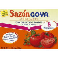 Sazon Goya Seasoning, Cilantro & Tomato - 8 Each