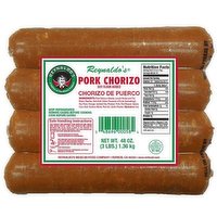 Reynaldos Pork Chorizo - 48 Ounce