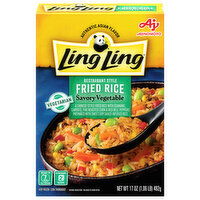 Ling Ling Fried Rice, Restaurant Style, Savory Vegetable, 17 Ounce