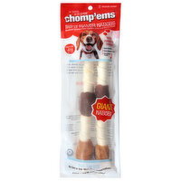 Chomp'ems Triple Flavor Kabobs Medium Chomp Giant Kabob! Dog Treats - 2 Each
