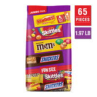 Mixed M&M'S, SKITTLES & More Fun Size Variety Pack, 31.59 Ounce