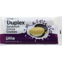 Simply Value Creme Cookies, Sandwich, Duplex - 25 Ounce