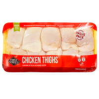 First Street Chicken Thighs Family Pack, 5.28 Pound