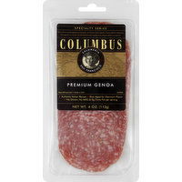 Columbus Salame, Premium Genoa, 4 Ounce