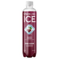 Sparkling Ice Zero Sugar Black Cherry Sparkling Water - 17 Fluid ounce