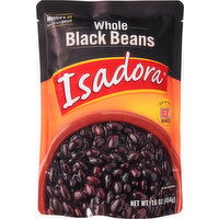 Isadora Black Beans, Whole, 16 Ounce