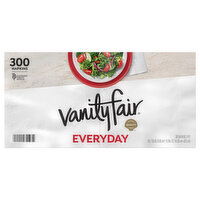 vanity fair everyday napkins ,2-Ply , 300 Each