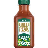 Gold Peak Brewed Tea, Sweet Tea, Real - 76 Fluid ounce