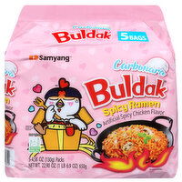 Samyang Buldak Spicy Chicken Flavor Ramen - 5 Each