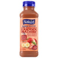 Naked Boosted Strawberry Banana Machine Smoothie - 15.2 Fluid ounce