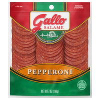 Gallo Salame Gallo Salame® Deli Sliced Pepperoni Lunch Meat, 7 oz - 7 Ounce