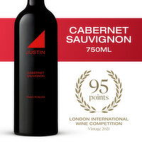 JUSTIN Cabernet Sauvignon Red Wine - 750 Millilitre