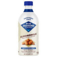 Blue Diamond Almonds Sweetened Simple Almondmilk - 48 Fluid ounce