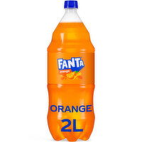 Fanta  Orange Soda Soft Drink Bottle - 2 Litre
