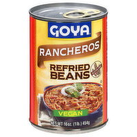 Goya Rancheros Refried Beans - 16 Ounce