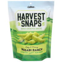 Harvest Snaps Green Pea Snacks, Baked, Wasabi Ranch - 3.3 Ounce