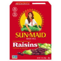Sun-Maid California Sun-Dried Raisins - 12 Ounce