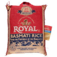 Royal Rice, Basmati - 20 Pound