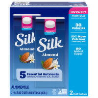 Silk Unsweet Vanilla Almondmilk