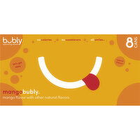 Bubly Sparkling Water, Mango - 8 Each