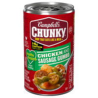 Campbell's Soup, Chicken and Sausage Gumbo, 18.8 Ounce