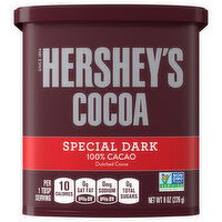 Hershey's Cocoa Powder, Special Dark - 8 Ounce