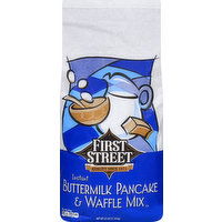 First Street Pancake & Waffle Mix, Instant, Buttermilk - 25 Pound