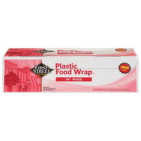 First Street Plastic Food Wrap, 18 Inch Wide, 2000 Feet - 1 Each