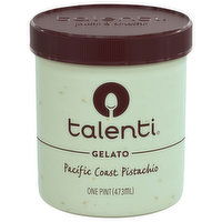 Talenti Gelato, Pacific Coast Pistachio - 1 Pint