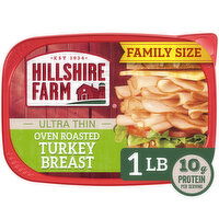 Hillshire Farm Ultra Thin Sliced Oven Roasted Turkey Breast Sandwich Meat - 16 Ounce