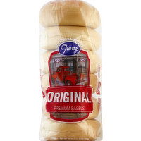 Franz Bagels, Premium, Original - 6 Each